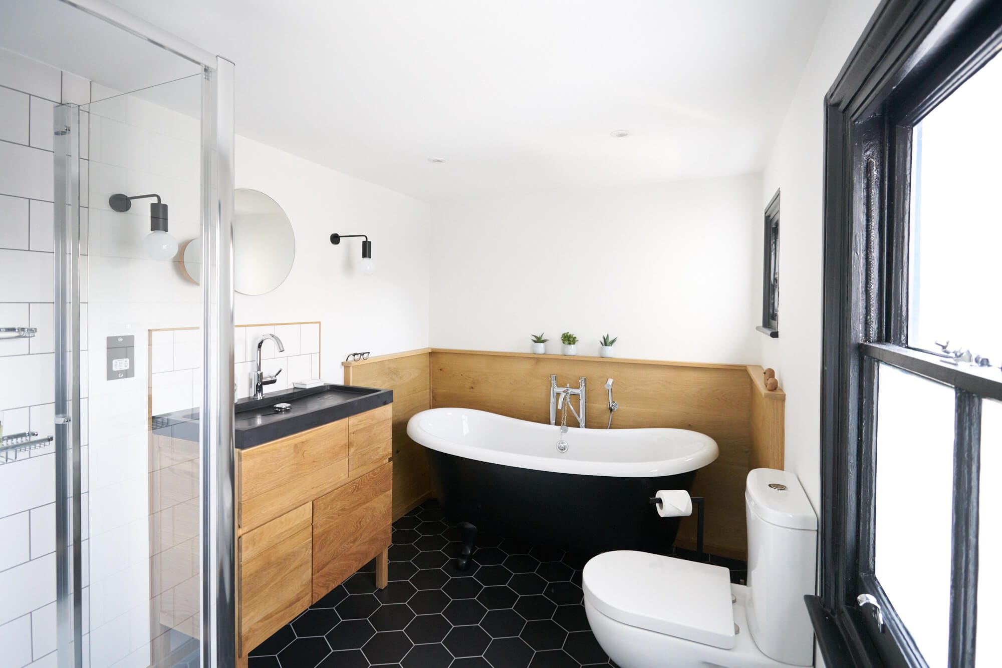 scandi style bathroom design