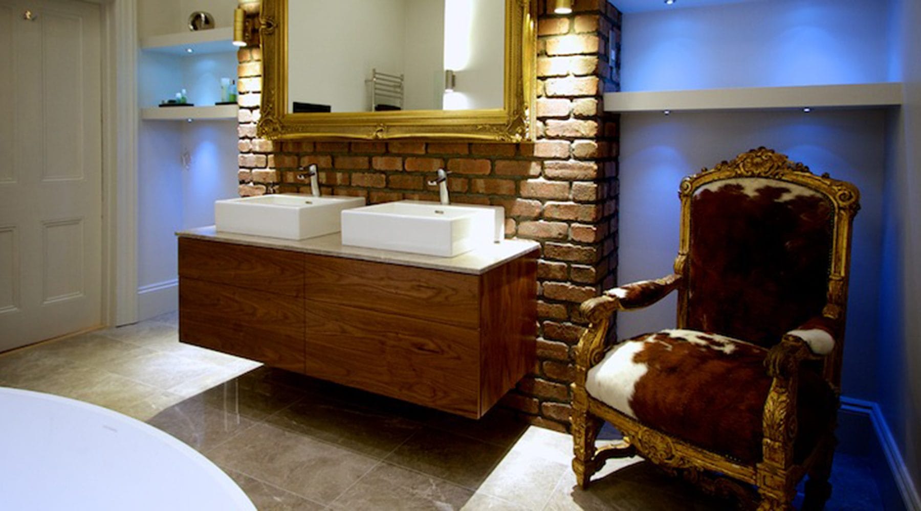 Image: Luxury Bathroom Hove with Bespoke Vanity