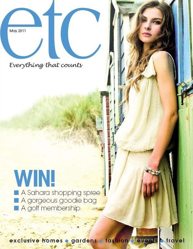 ETC Homes and Gardens magazine cover
